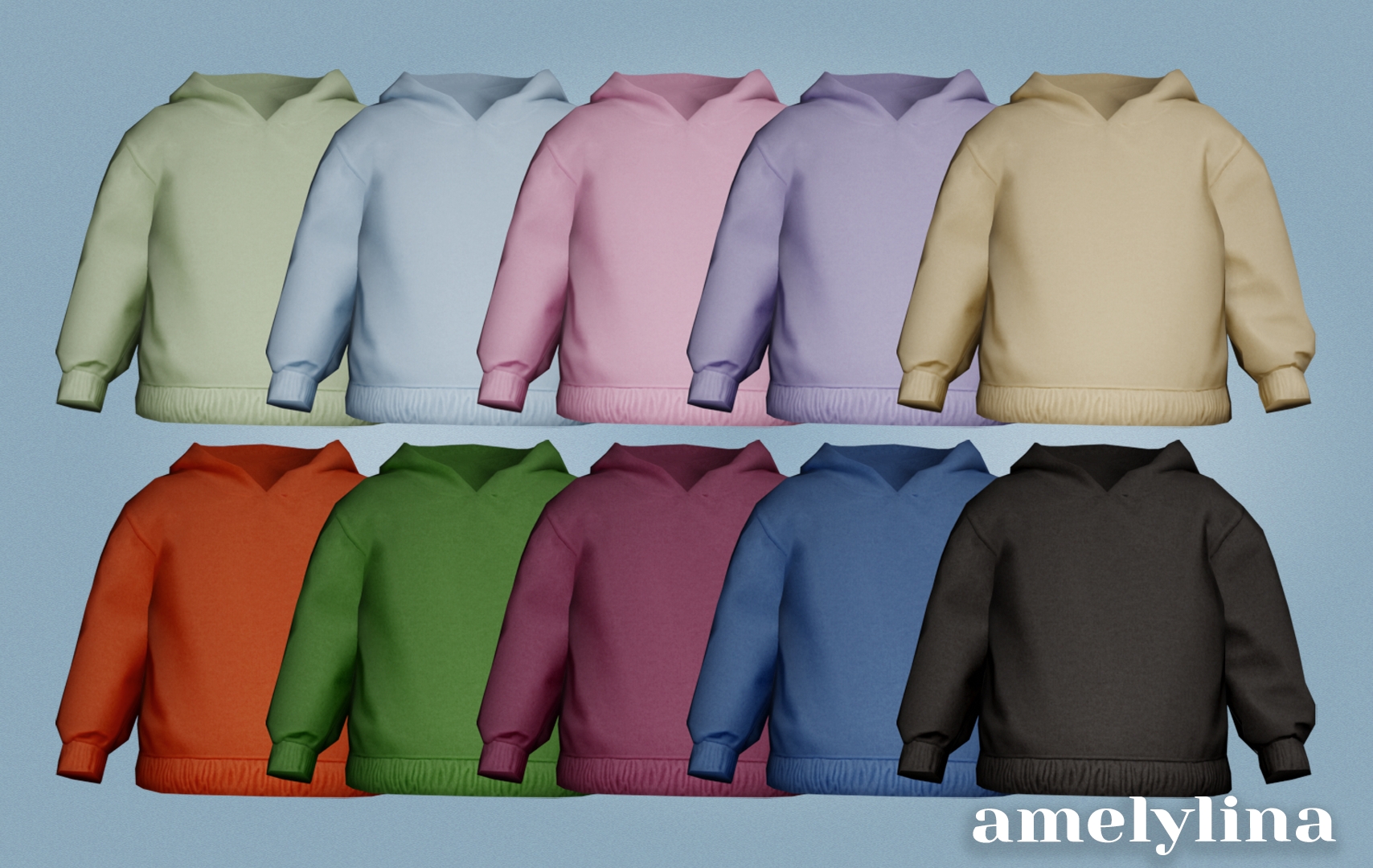 Худи - Chillie hoodie (Infant) для Симс 4. Скачать мод