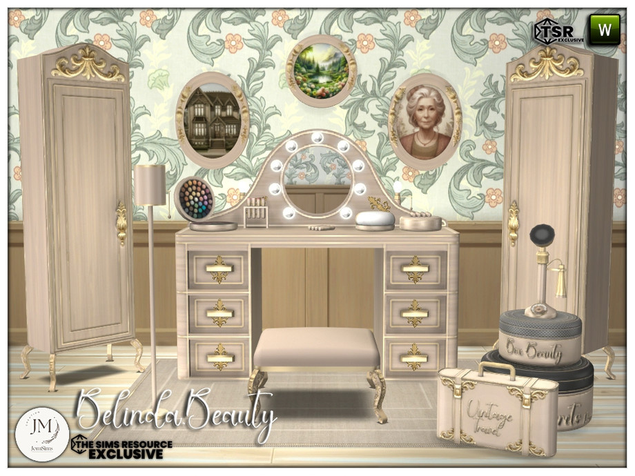 jomsims - Belinda beauty1 для Симс 4. Скачать мод
