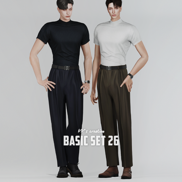 [KK] Basic set 26 для Симс 4. Скачать мод