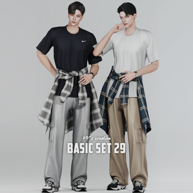 [KK] Basic set 29 для Симс 4. Скачать мод