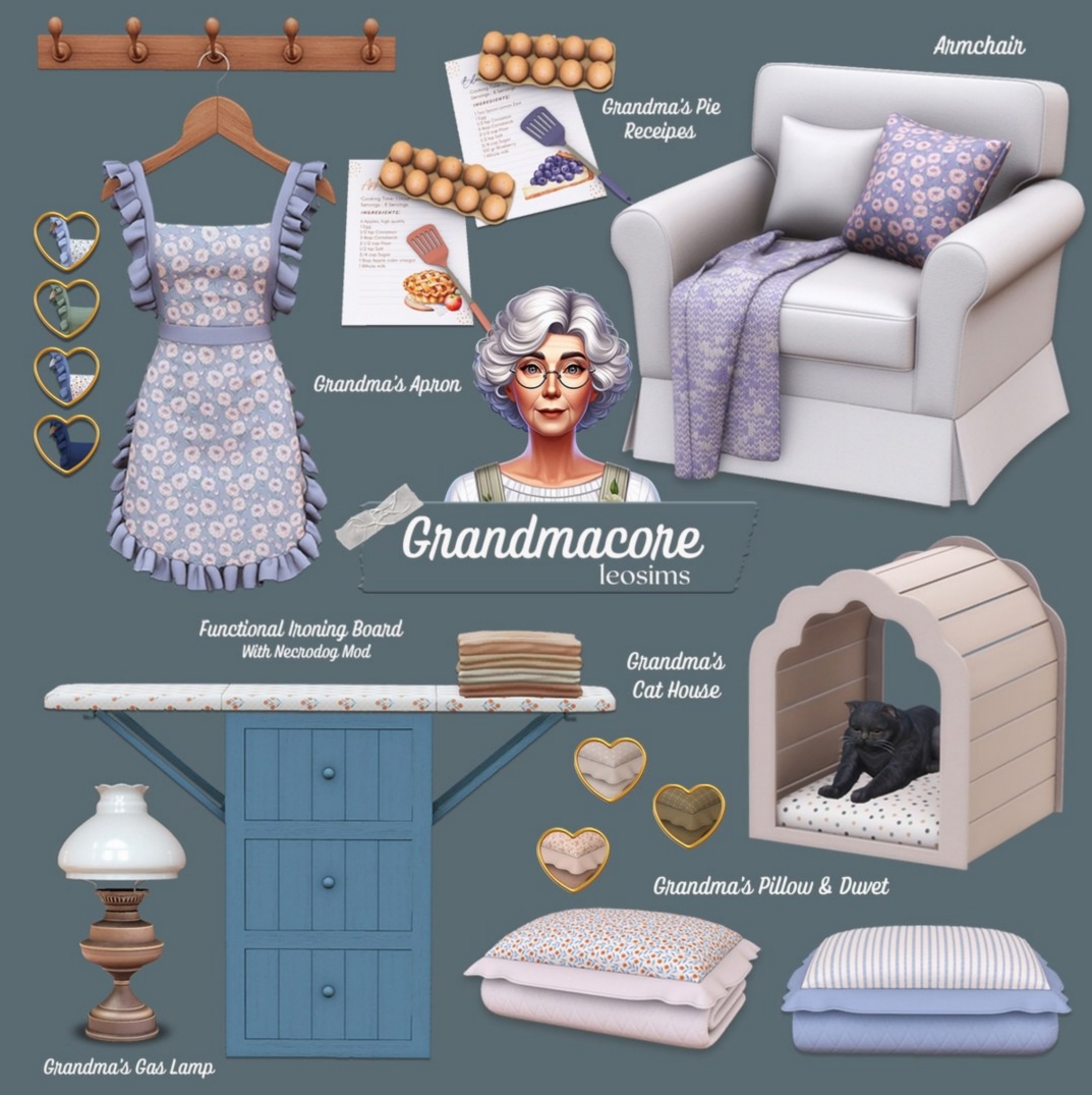 Leosims - Grandmacore для Симс 4. Скачать мод