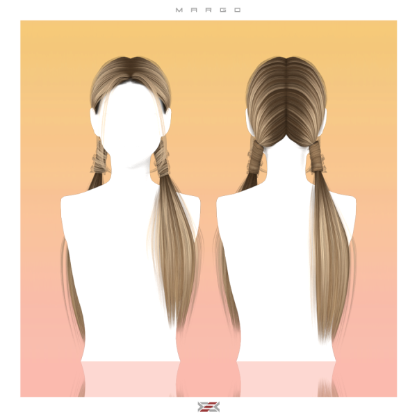 LEXEL_s - Margo hairstyle для Симс 4. Скачать мод