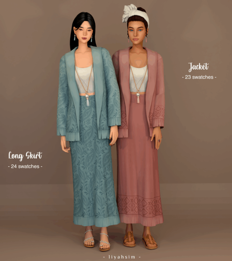 Liyahsim - Soft Boho Collection для Симс 4. Скачать мод