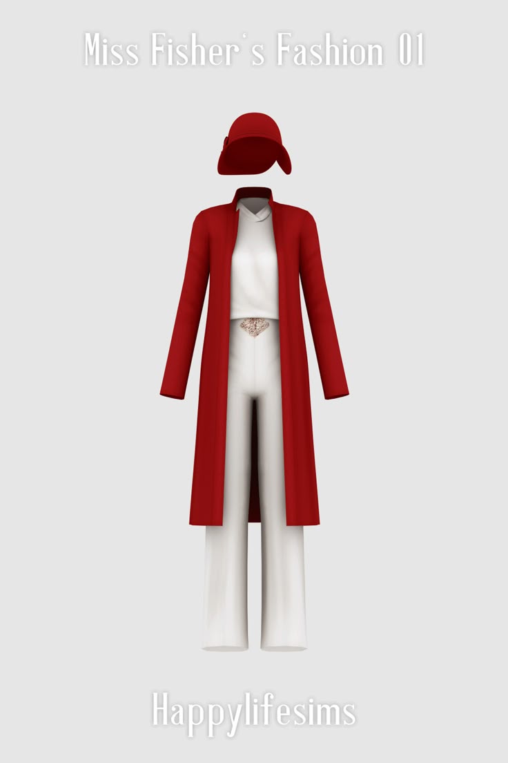 lonelyboy ts4 Miss Fisher 1920s Outfit для Симс 4. Скачать мод