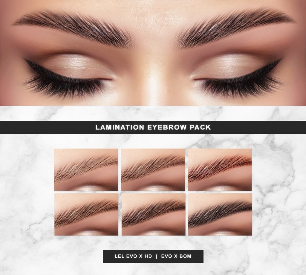 MILA Lamination Eyebrows для Симс 4. Скачать мод