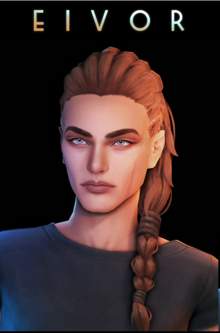SIMANDY Eivor  для Симс 4. Скачать мод