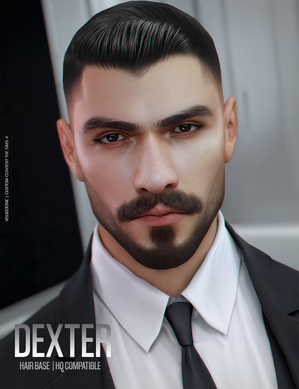 VOLKS. HAIR BASE N02 | TS4 [Brown] для Симс 4. Скачать мод