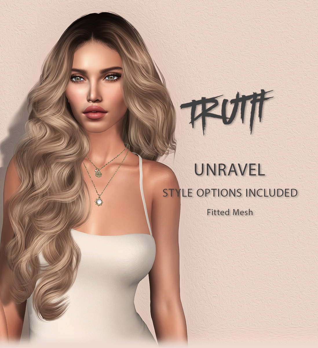 Женская Прическа. TRUTH - Unravel для Симс 4. Скачать мод