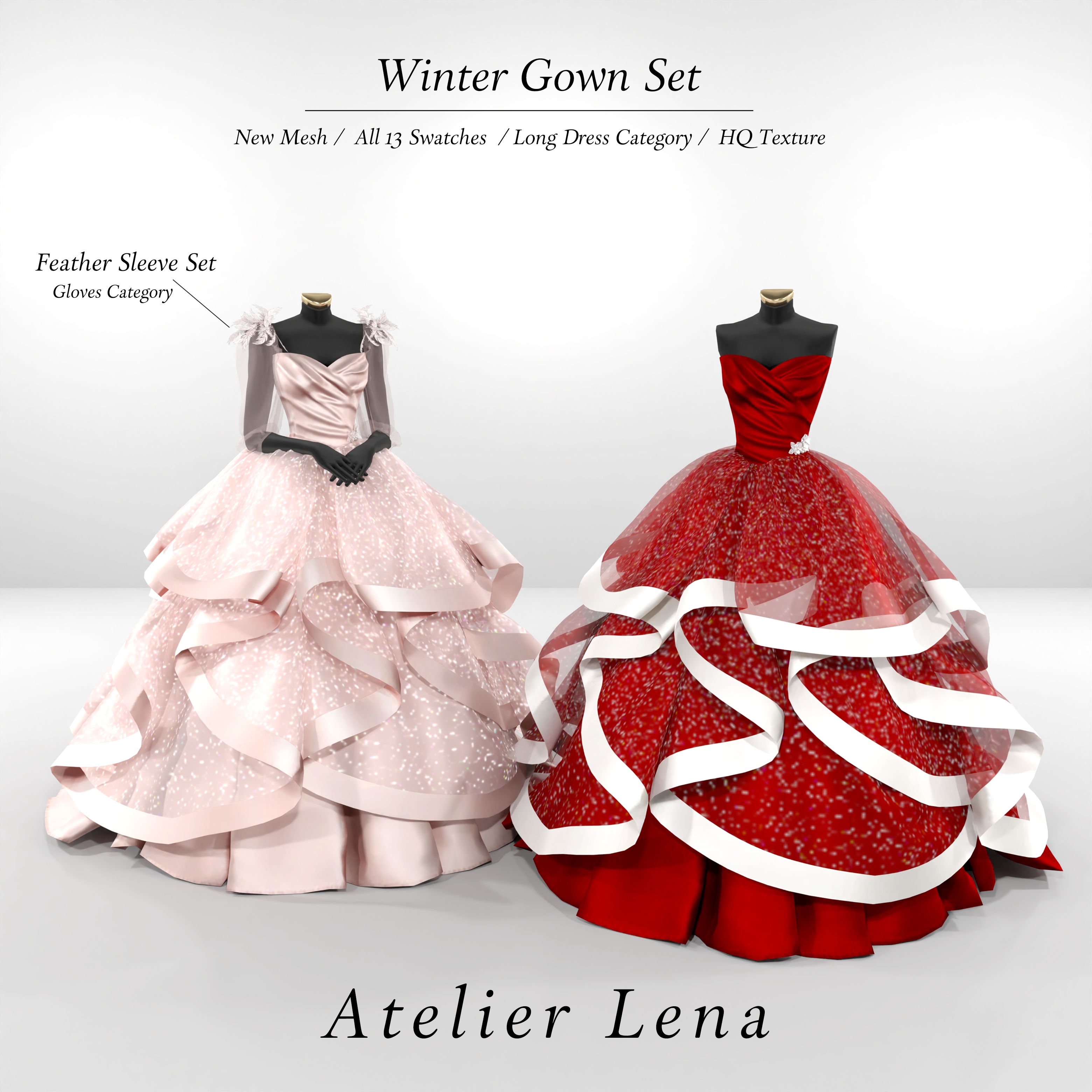 Болеро и платье - Winter Gown Set для Симс 4. Скачать мод