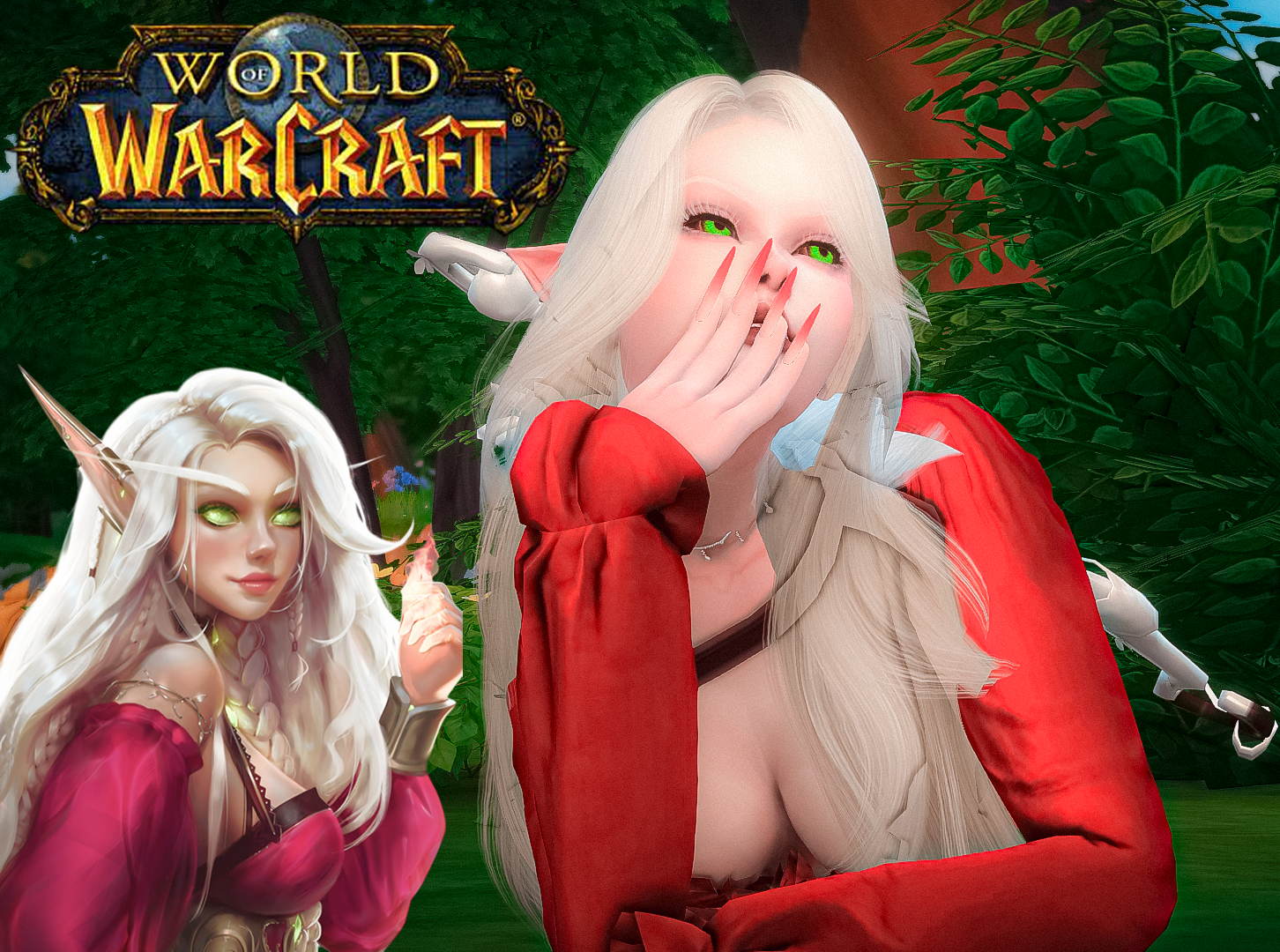 Эльфика крови по мотивам World warcraft 🩸 для Симс 4. Скачать мод