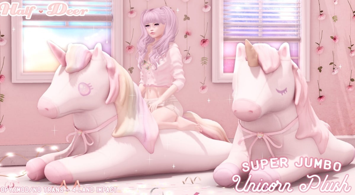 Half Deer Unicorn Plush  для Симс 4. Скачать мод