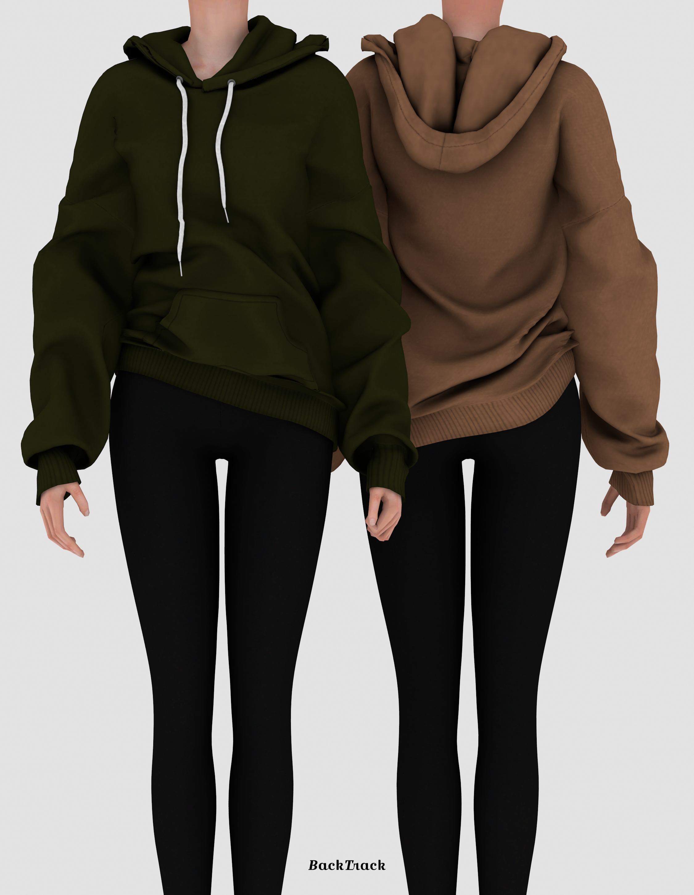 Худи - Aesthetic Hoodie для Симс 4. Скачать мод