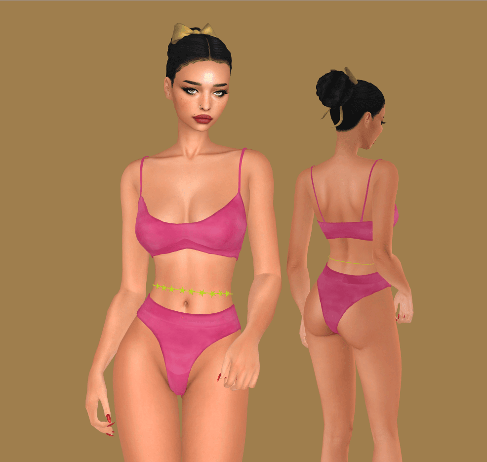 Купальник - celestineswimwear для Симс 4. Скачать мод