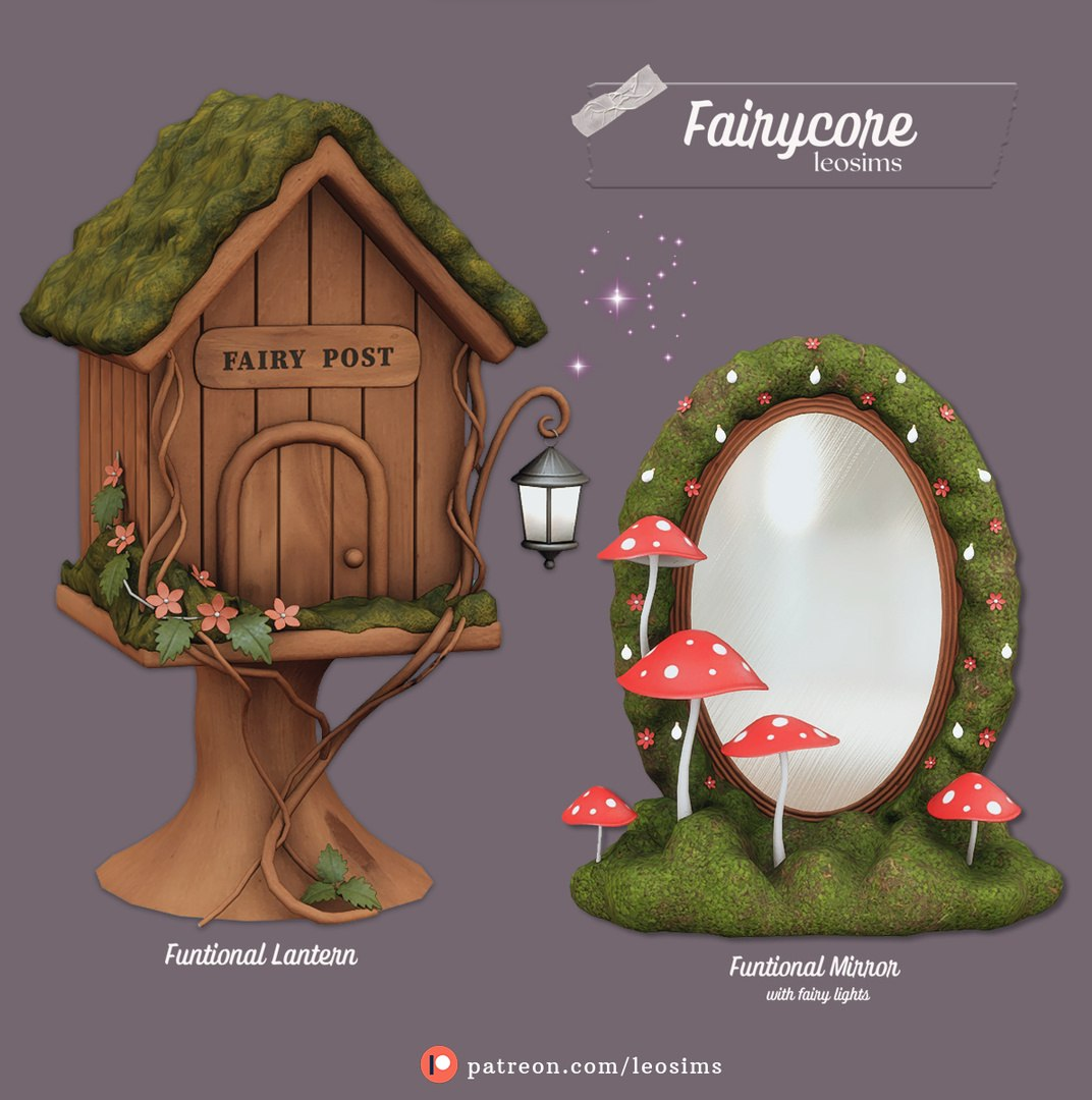 Leosims - Fairycore для Симс 4. Скачать мод