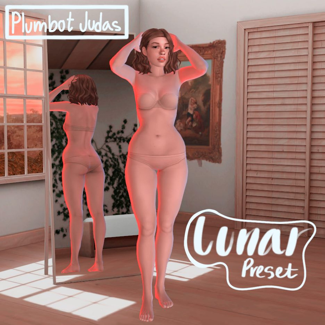 Lunar Body Preset для Симс 4. Скачать мод