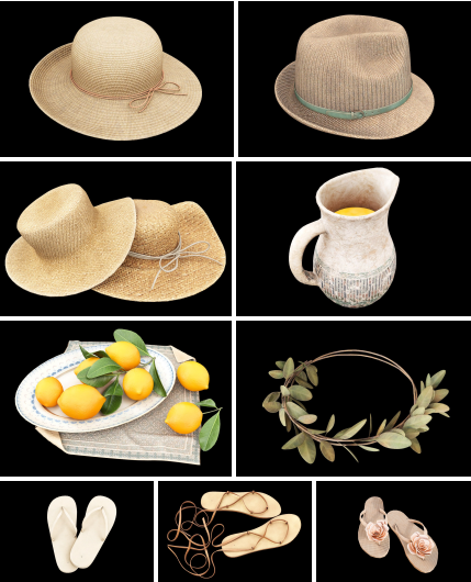🍋 May Summer Breeze Set для Симс 4. Скачать мод