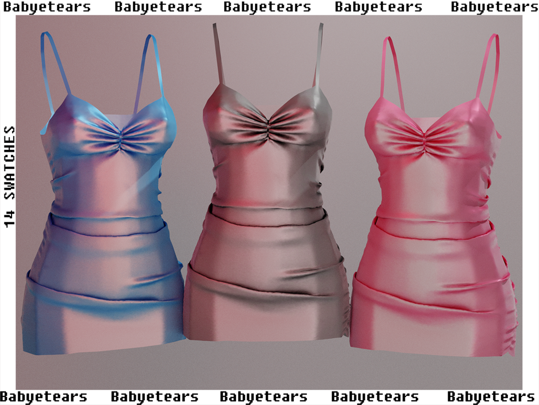 Satindress для Симс 4. Скачать мод
