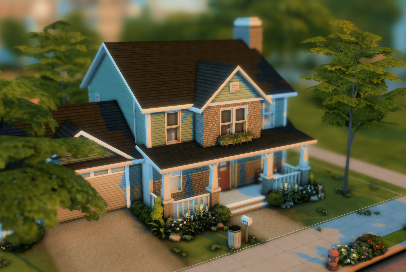 🏠Семейный дом | NO CC для Симс 4. Скачать мод