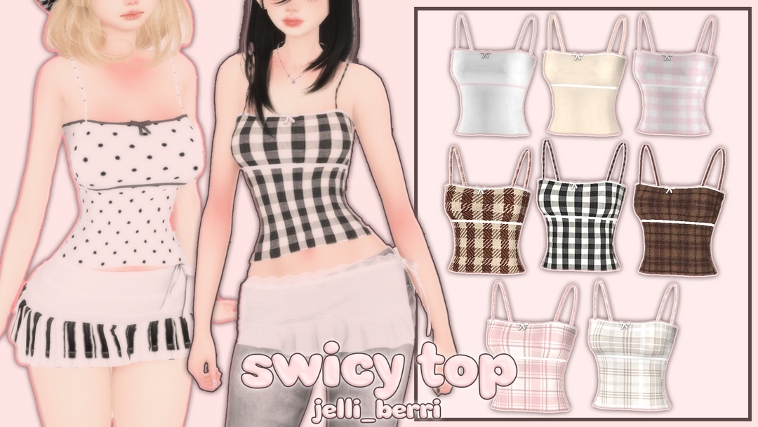 swicy top для Симс 4. Скачать мод