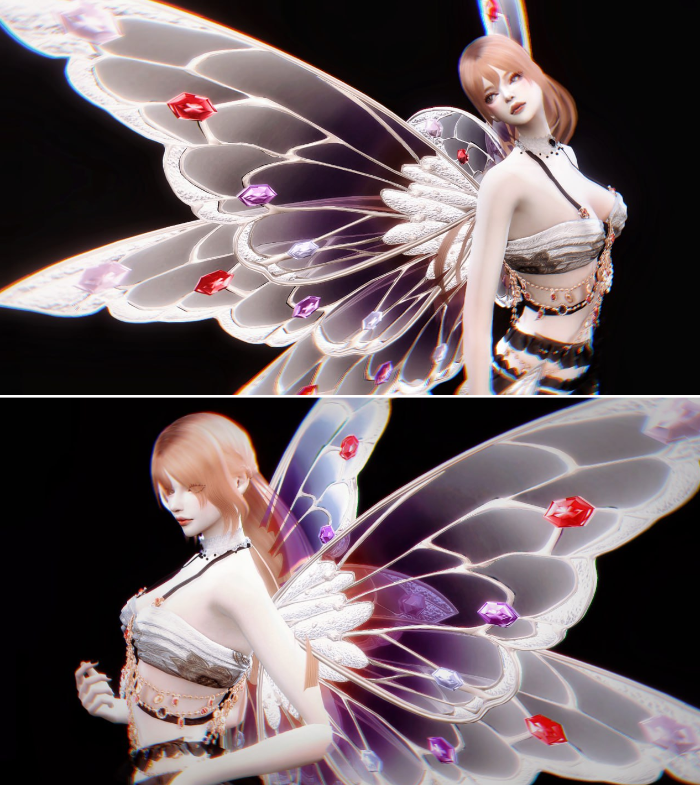 ZouYou - Fairy Wings для Симс 4. Скачать мод