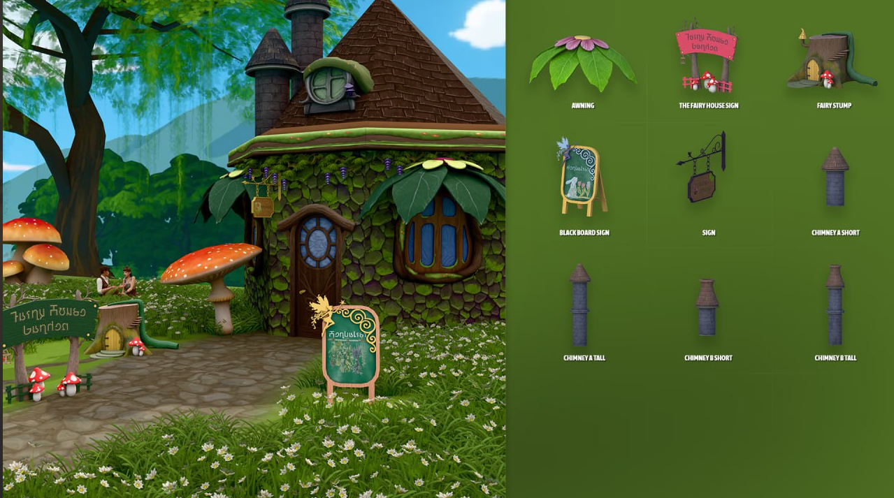 🧚‍♀️Modco - Enchanted Fairy Building Collection для Симс 4. Скачать мод