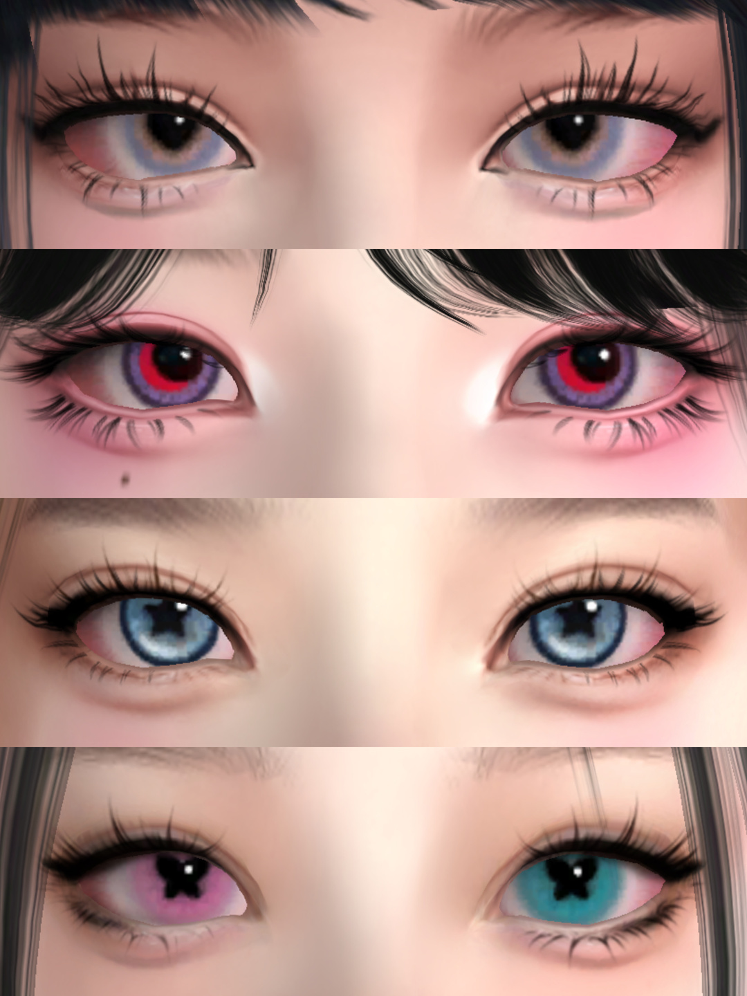 aespa eyes для Симс 4. Скачать мод