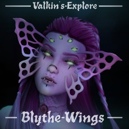 Бабочка "Blythe Wings" для Симс 4 для Симс 4. Скачать мод