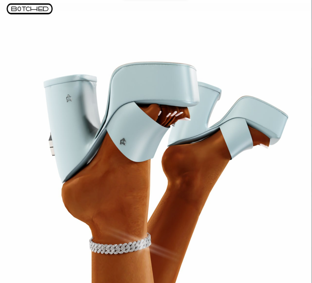 (BOTCHED) Naked Wolfe Jenna Sandals для Симс 4. Скачать мод