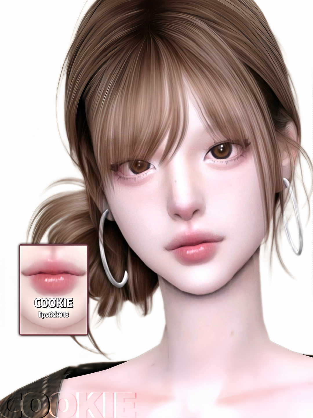 Cherry pink custard для Симс 4. Скачать мод
