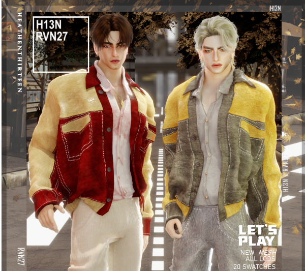 Cozy Embrace: Sweet Autumn Chase  для Симс 4. Скачать мод