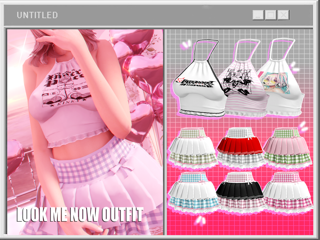 *：・ﾟ✧Look me now outfit*：・ﾟ✧ для Симс 4. Скачать мод