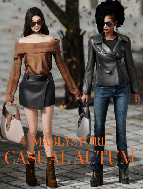 🍁MablyStore - Autum🍁 для Симс 4. Скачать мод