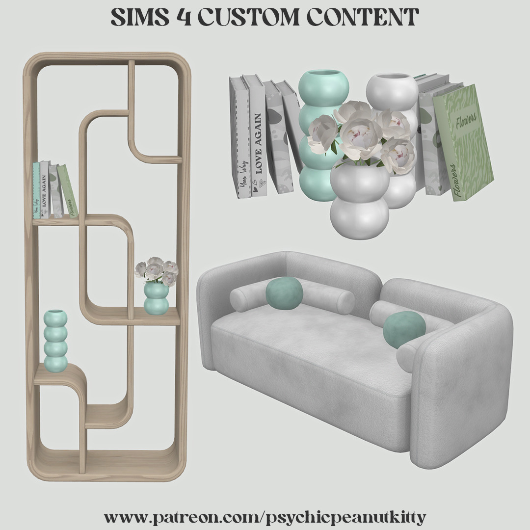 Мебель в гостиную - Living Room Set для Симс 4. Скачать мод