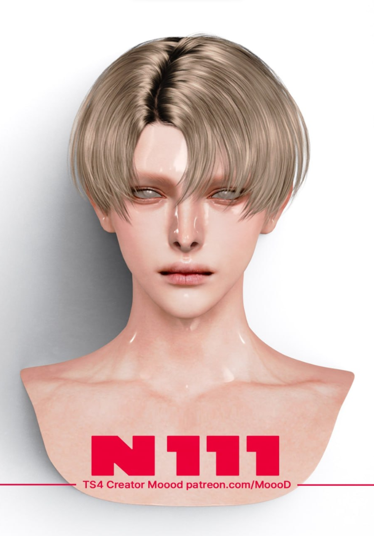 MoooD - Hair N111 для Симс 4. Скачать мод
