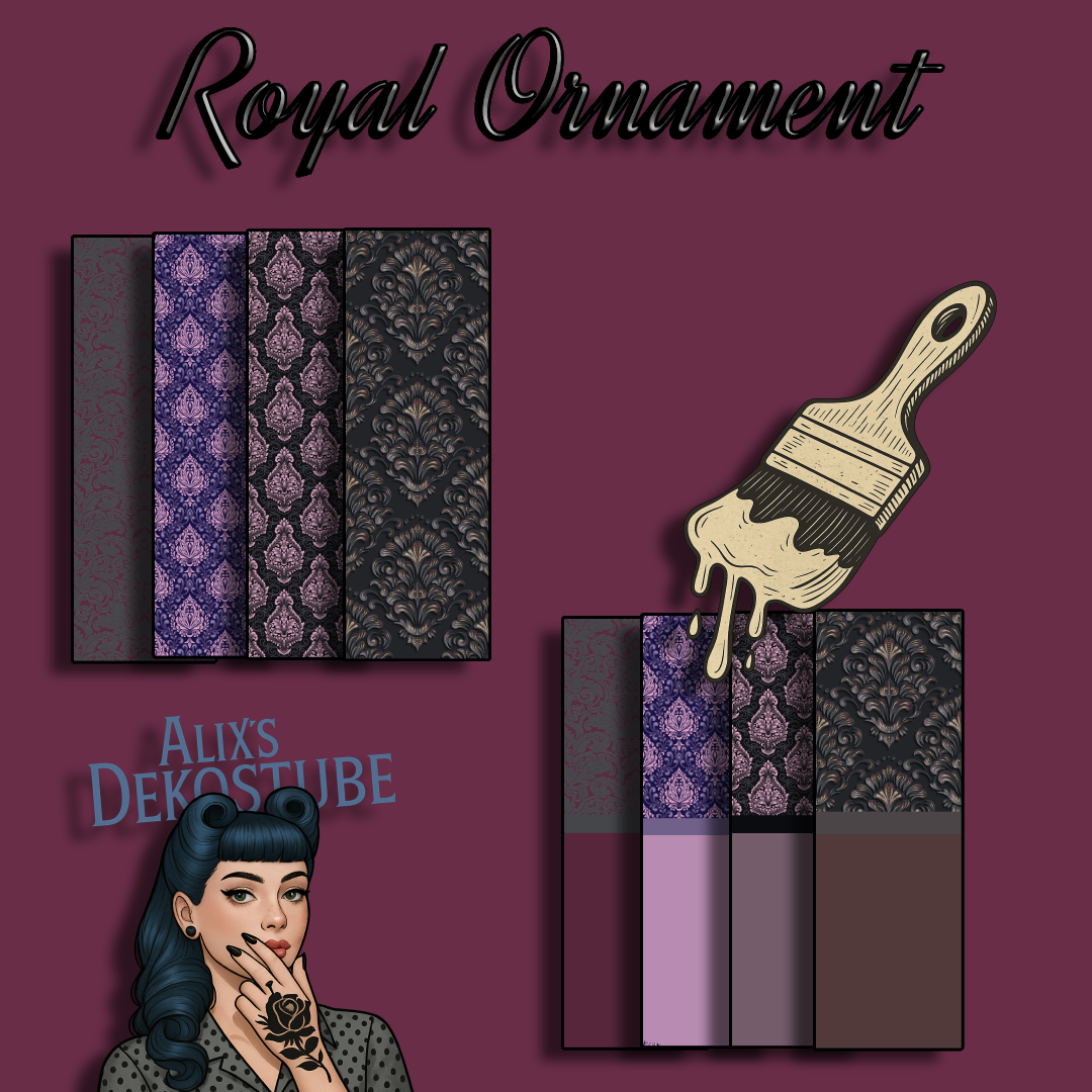 Royal Ornament -  AlixDekoStube для Симс 4. Скачать мод