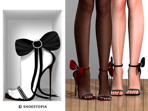 shoestopia - Tokkas High Heels для Симс 4. Скачать мод