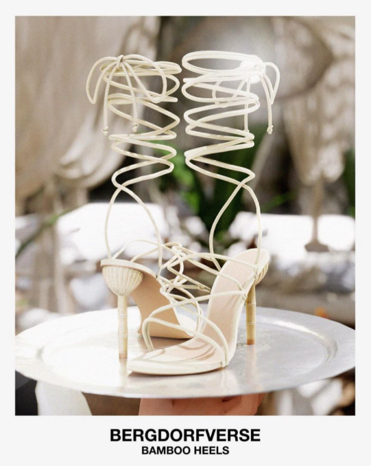 Туфли - Bamboo Heels Elevated для Симс 4. Скачать мод