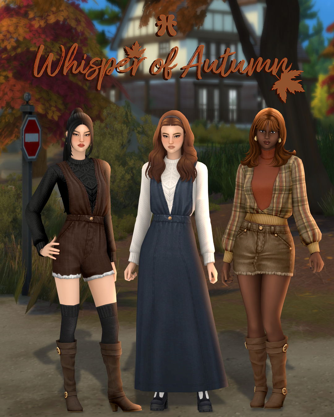 Whisper Of Autumn для Симс 4. Скачать мод