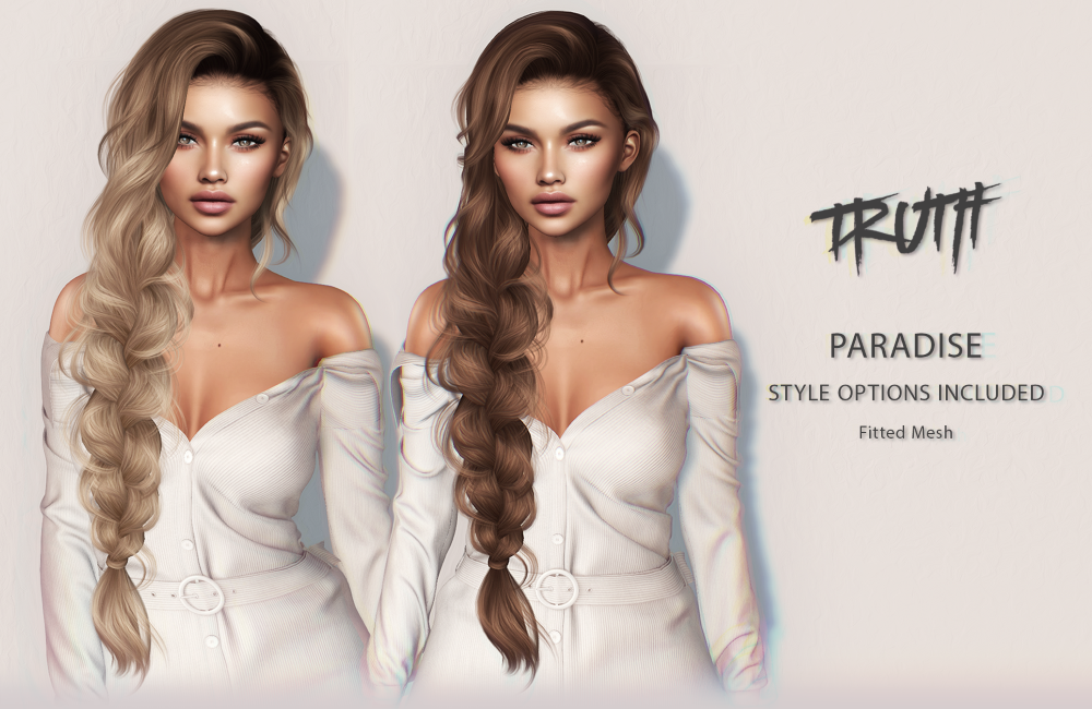 Женская прическа - Paradise Hair для Симс 4. Скачать мод