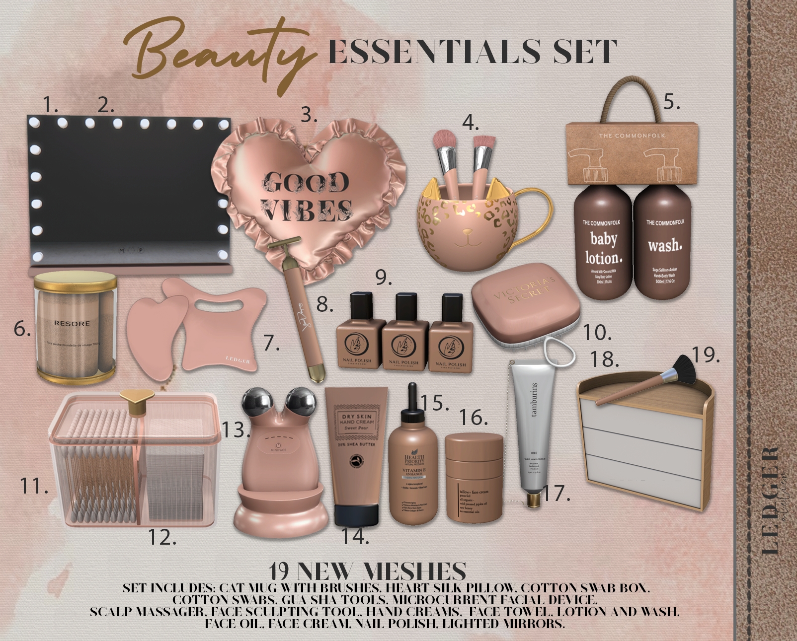 Beauty Essentials для Симс 4. Скачать мод