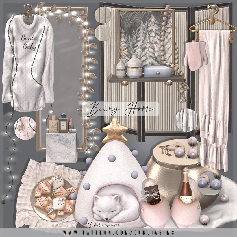 🤍Being Home🤍 для Симс 4. Скачать мод