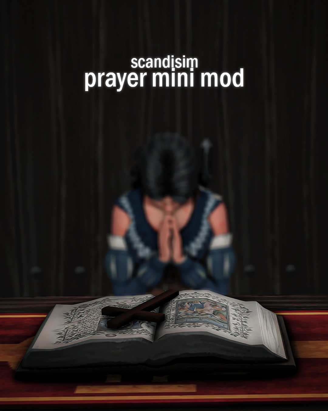 ♦ 📖ФУНКЦИОНАЛЬНЫЙ МОЛИТВОСЛОВ от scandisim📿♦ для Симс 4. Скачать мод