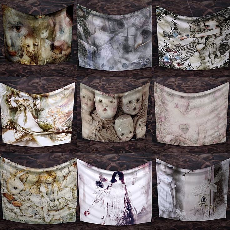 Doll tapestry by @d3monicdoll для Симс 4. Скачать мод