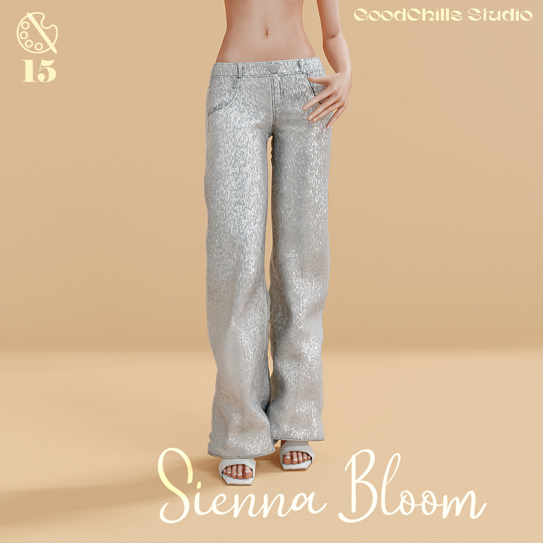GoodChillsStudio - Sienna Bloom для Симс 4. Скачать мод
