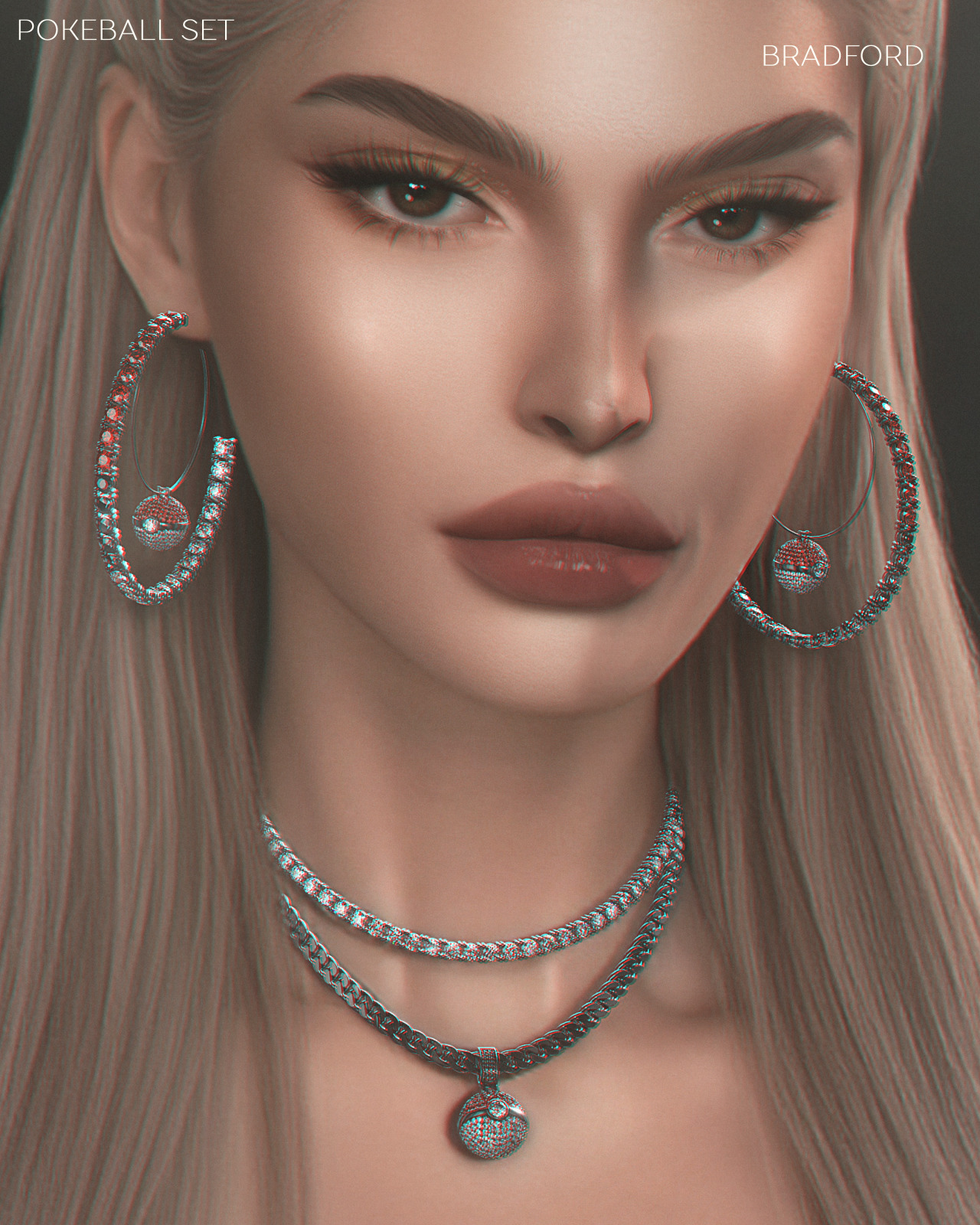 Коллекция украшений - POKE COLLECTION для Симс 4. Скачать мод