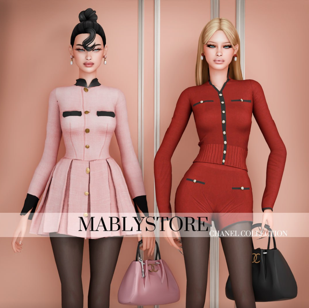 MablyStore - Chanel Collection для Симс 4. Скачать мод