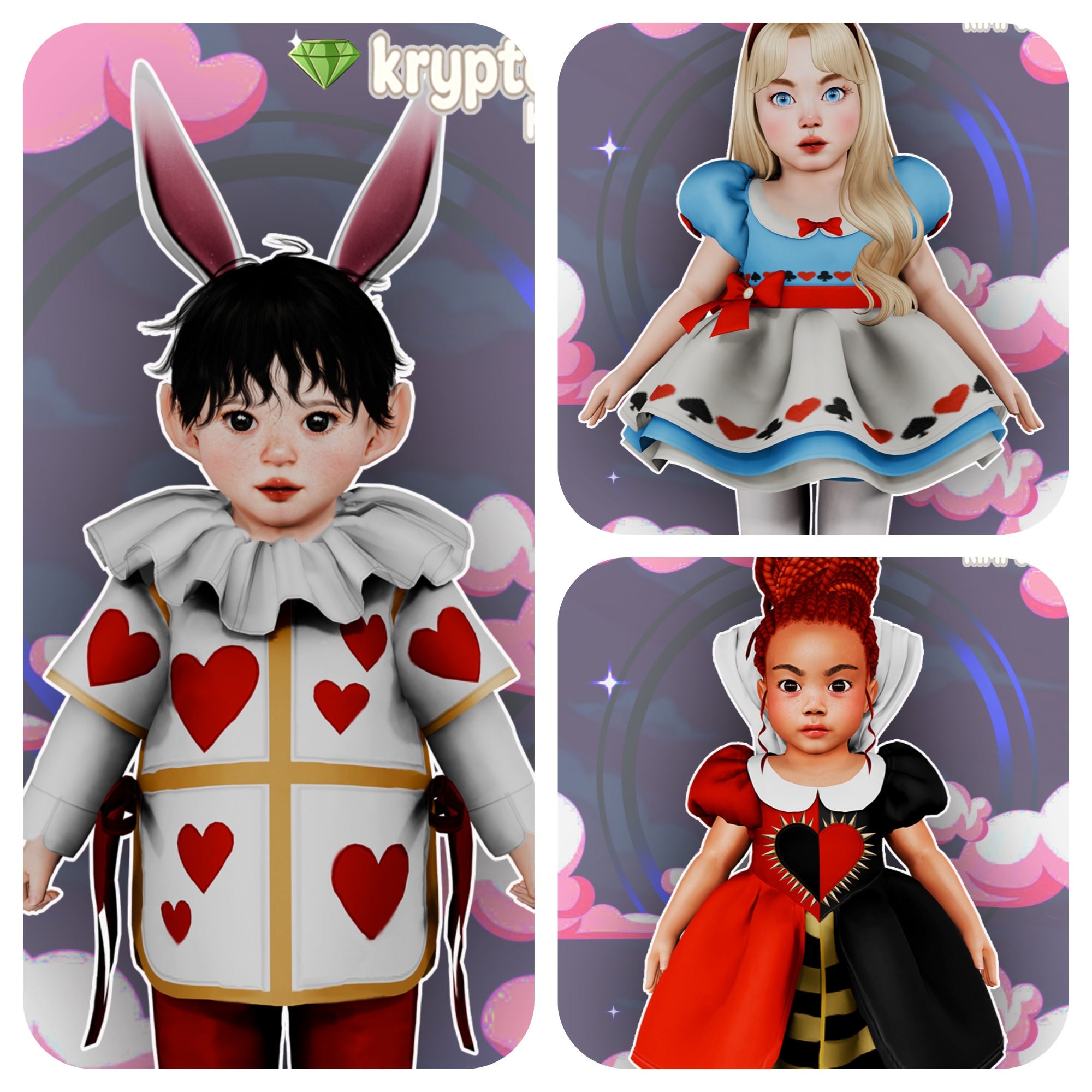 Наряды для малышей - Collection October Toddler  для Симс 4. Скачать мод