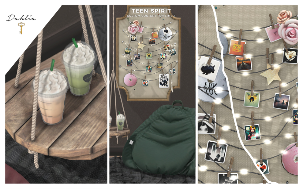 Предметы интерьера - Teen Spirit для Симс 4. Скачать мод