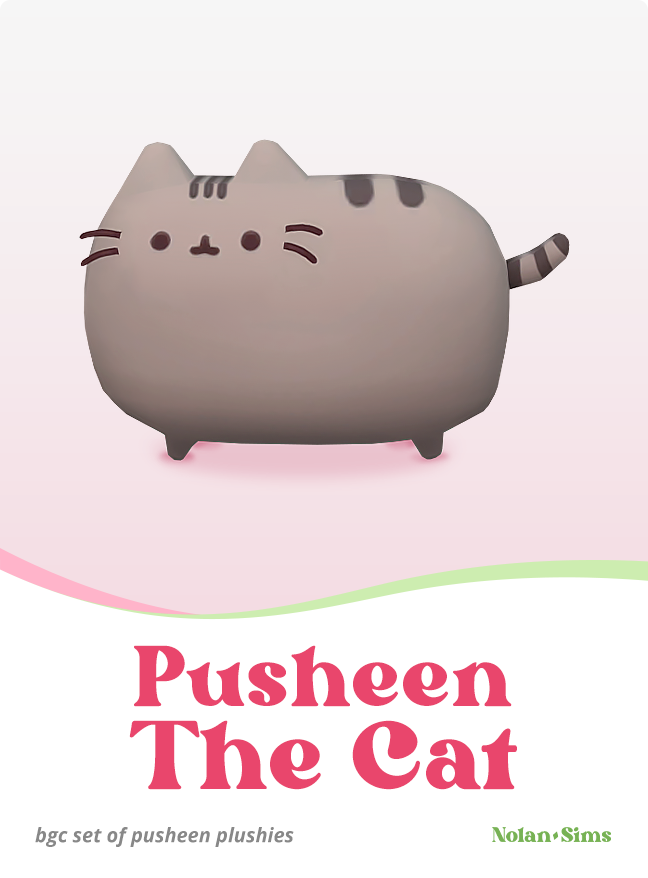 ₊˚⊹♡ Pusheen the Cat от Nolan-Sims ୨ৎ для Симс 4. Скачать мод  ₊˚⊹♡ Pusheen the Cat от Nolan-Sims ୨ৎ для Симс 4. Скачать мод