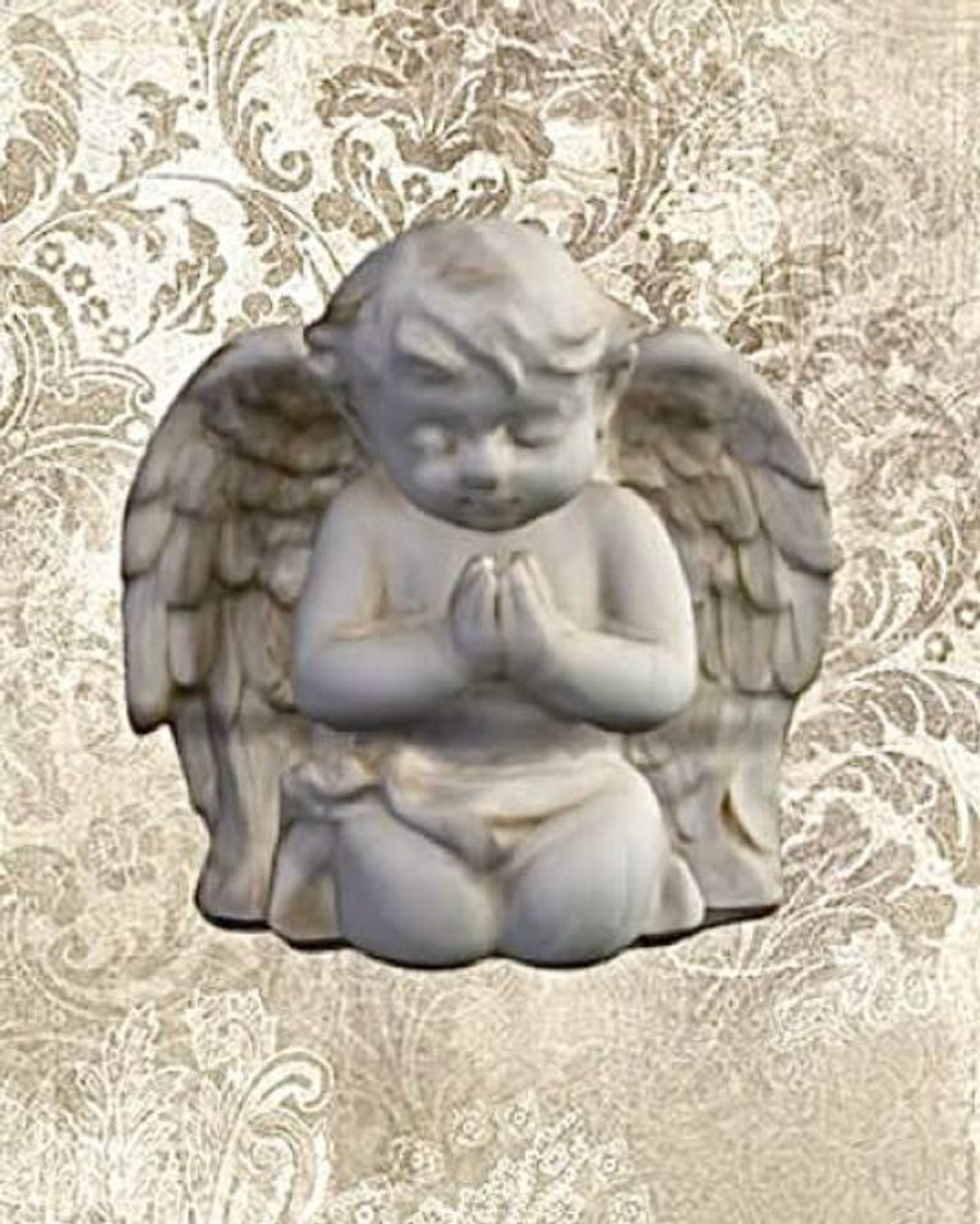 Sitting angel  by @d3monicdoll для Симс 4. Скачать мод